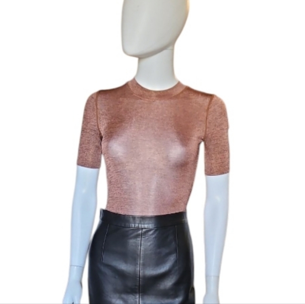 ALIX‎ NYC | Short Sleeve Crewneck Body Suit in Size XS